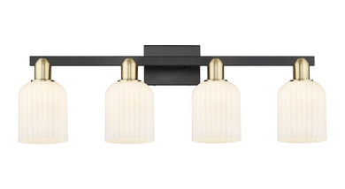 Bathroom Fixtures Four Lights by Innovations ( 405 | 716-4W-BAB-G559-5GWH Arcadia ) 