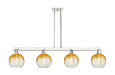 Linear/Island 4 Light + by Innovations ( 405 | 716-4I-PN-G483-8AM Arcadia ) 