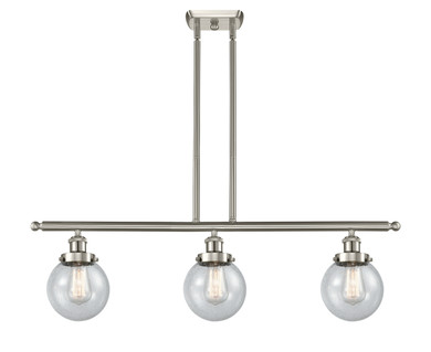 Linear/Island 3 Light Bar by Innovations ( 405 | 916-3I-SN-G204-6 Ballston Urban ) 