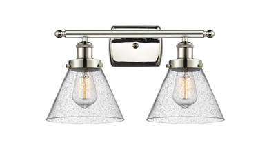 Bathroom Fixtures Two Lights by Innovations ( 405 | 916-2W-PN-G44 Ballston Urban ) 