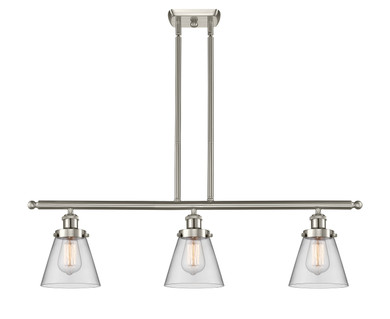 Linear/Island 3 Light Bar by Innovations ( 405 | 916-3I-SN-G62-LED Ballston Urban ) 