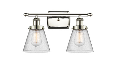 Bathroom Fixtures Two Lights by Innovations ( 405 | 916-2W-PN-G64 Ballston Urban ) 