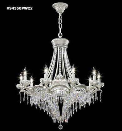 Mid. Chandeliers Candle by James R. Moder ( 64 | 94350PW22 Dynasty Cast Brass ) 
