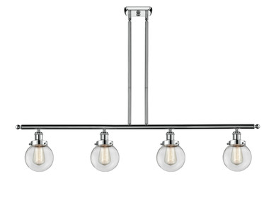 Linear/Island 4 Light + by Innovations ( 405 | 916-4I-PC-G202-6-LED Ballston Urban ) 