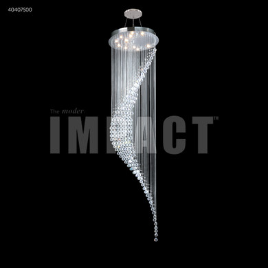 Large Chandeliers Glass Shade by James R. Moder ( 64 | 40407S00 Crystal Rain ) 