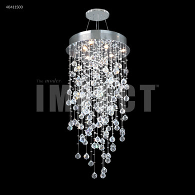 Mid. Chandeliers Glass Up by James R. Moder ( 64 | 40411S00 Crystal Rain ) 