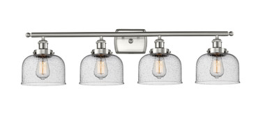 Bathroom Fixtures Four Lights by Innovations ( 405 | 916-4W-SN-G74-LED Ballston Urban ) 