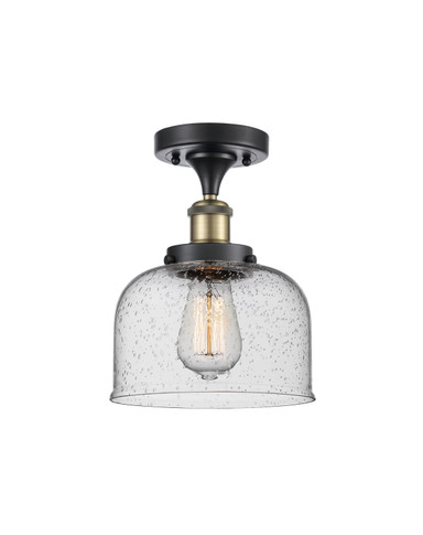 Semi-Flush Mts. Glass Down by Innovations ( 405 | 916-1C-BAB-G74-LED Ballston Urban ) 