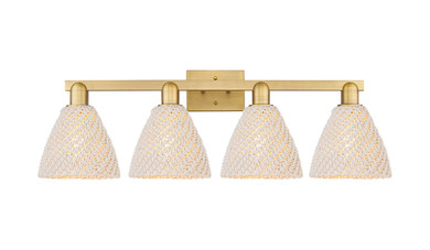 Bathroom Fixtures Four Lights by Innovations ( 405 | 716-4W-BB-NBD-75-NAT Arcadia ) 