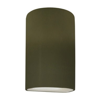 Exterior Wall Mt./Flush by Justice Designs ( 102 | CER-5940W-MGRN Ambiance ) 