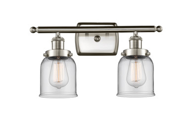 Bathroom Fixtures Two Lights by Innovations ( 405 | 916-2W-SN-G52-LED Ballston Urban ) 