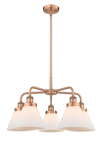 Mid. Chandeliers Glass Down by Innovations ( 405 | 916-5CR-AC-G41 Ballston Urban ) 