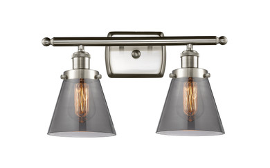 Bathroom Fixtures Two Lights by Innovations ( 405 | 916-2W-SN-G63-LED Ballston Urban ) 
