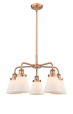 Mid. Chandeliers Glass Down by Innovations ( 405 | 916-5CR-AC-G61 Ballston Urban ) 
