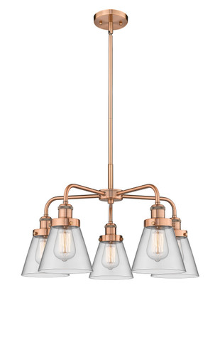Mid. Chandeliers Glass Down by Innovations ( 405 | 916-5CR-AC-G62 Ballston Urban ) 