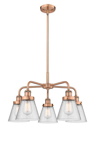 Mid. Chandeliers Glass Down by Innovations ( 405 | 916-5CR-AC-G64 Ballston Urban ) 
