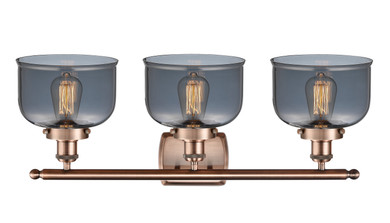 Bathroom Fixtures Three Lights by Innovations ( 405 | 916-3W-AC-G73 Ballston Urban ) 