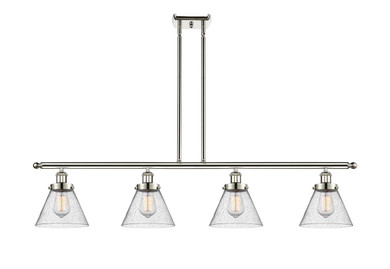 Linear/Island 4 Light + by Innovations ( 405 | 916-4I-PN-G44-LED Ballston Urban ) 