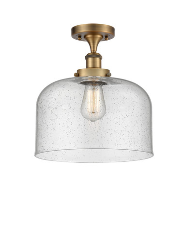 Semi-Flush Mts. Glass Down by Innovations ( 405 | 916-1C-BB-G74-L-LED Ballston Urban ) 