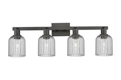 Bathroom Fixtures Four Lights by Innovations ( 405 | 716-4W-BK-G559-5SM Arcadia ) 