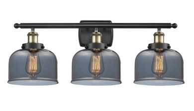 Bathroom Fixtures Three Lights by Innovations ( 405 | 916-3W-BAB-G73 Ballston Urban ) 
