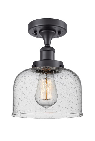 Semi-Flush Mts. Glass Down by Innovations ( 405 | 916-1C-BK-G74-LED Ballston Urban ) 