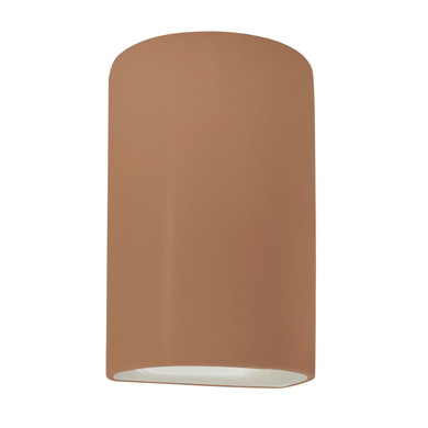 Exterior Wall Mt./Flush by Justice Designs ( 102 | CER-5945W-ADOB Ambiance ) 