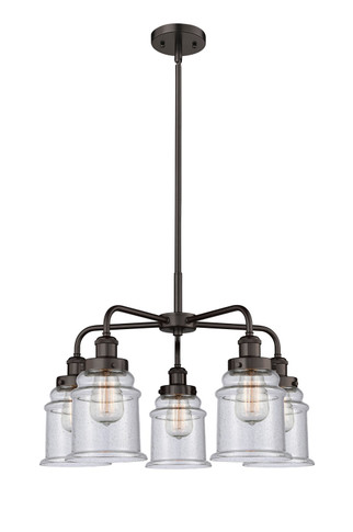 Mid. Chandeliers Glass Down by Innovations ( 405 | 916-5CR-OB-G184 Ballston Urban ) 