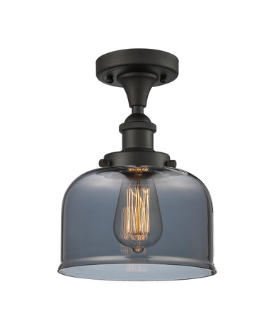 Semi-Flush Mts. Glass Down by Innovations ( 405 | 916-1C-OB-G73-LED Ballston Urban ) 