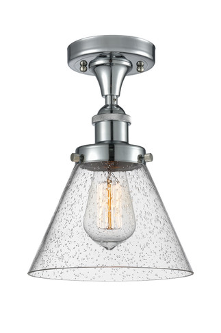 Semi-Flush Mts. Glass Down by Innovations ( 405 | 916-1C-PC-G44 Ballston Urban ) 