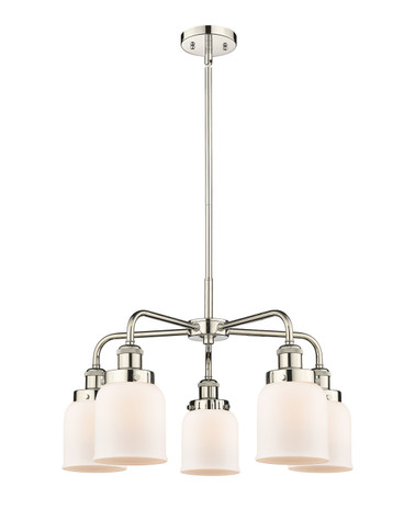 Mid. Chandeliers Glass Down by Innovations ( 405 | 916-5CR-PN-G51 Ballston Urban ) 