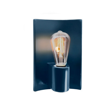 Sconces Single Glass by Justice Designs ( 102 | CER-7061-MID-BRSS Ambiance ) 