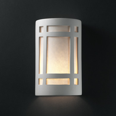 Sconces Directional/Cylinder by Justice Designs ( 102 | CER-7485-BIS Ambiance ) 