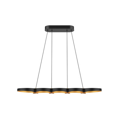Linear/Island Ring/Halo by Kuzco Lighting ( 347 | LP90838-BK/GD Maestro ) 