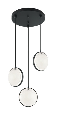 Mini Pendants 3 Light Cluster by Matteo Lighting ( 423 | C71503MB Chatoyant ) 