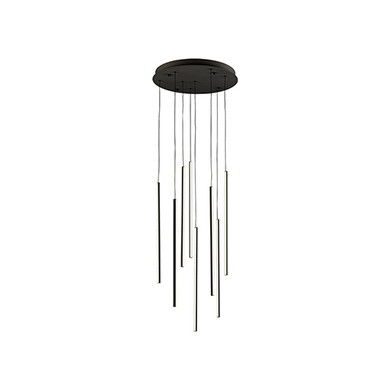 Pendants Multi-port/Cascade by Kuzco Lighting ( 347 | MP14919-BK Chute ) 