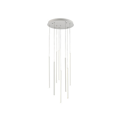 Pendants Multi-port/Cascade by Kuzco Lighting ( 347 | MP14919-WH Chute ) 