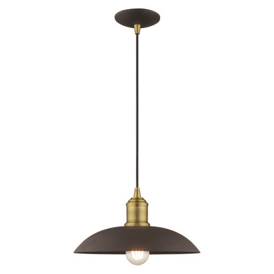 Pendants Metal Shade by Livex Lighting ( 107 | 41193-07 Metal Shade Mini Pendants ) 