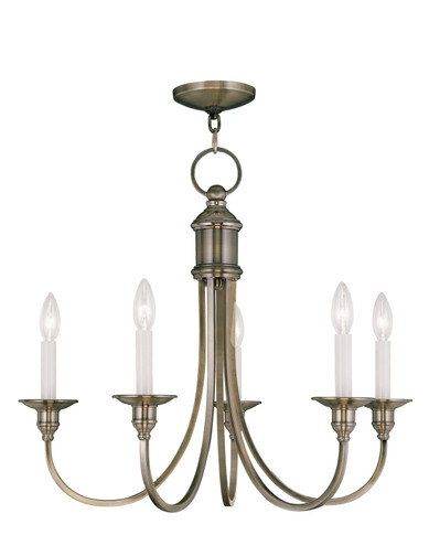 Mid. Chandeliers Candle by Livex Lighting ( 107 | 5145-01 Cranford ) 