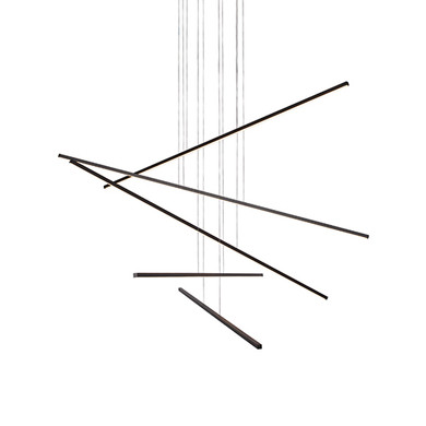 Pendants Glass Down by Kuzco Lighting ( 347 | MP18205-BK Vega Minor ) 