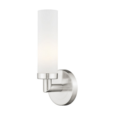 Sconces Single Glass by Livex Lighting ( 107 | 10103-91 Aero ) 