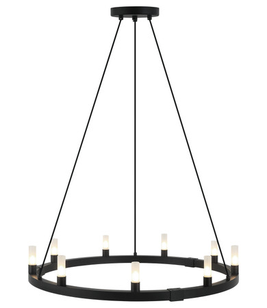 Mid. Chandeliers Glass Up by Matteo Lighting ( 423 | C75209MB Cascadian ) 