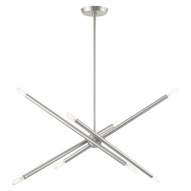 Mid. Chandeliers Starburst by Livex Lighting ( 107 | 46778-91 Soho ) 