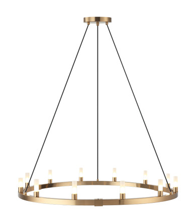 Large Chandeliers Glass Shade by Matteo Lighting ( 423 | C75212AG Cascadian ) 