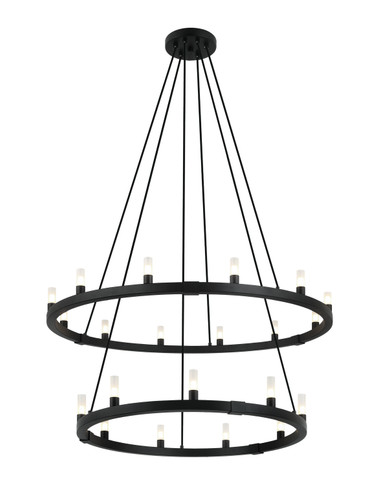 Large Chandeliers Glass Shade by Matteo Lighting ( 423 | C75221MB Cascadian ) 