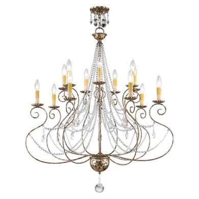 Large Chandeliers Candle by Livex Lighting ( 107 | 51910-36 Isabella ) 