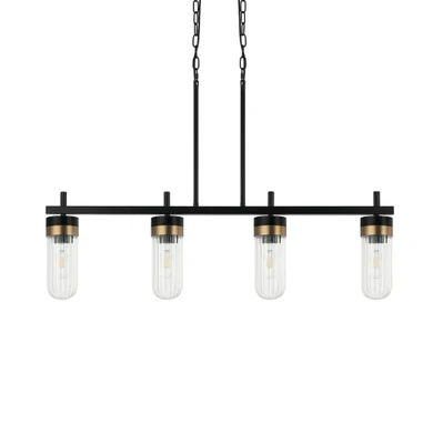 Linear/Island 4 Light + by Maxilite ( 501 | MX 1562Y72 Daze-Clear ) 