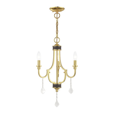 Mini Chandeliers Candle by Livex Lighting ( 107 | 41273-02 Glendale ) 
