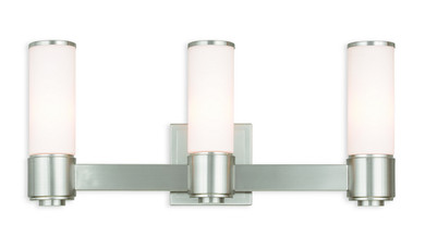 Bathroom Fixtures Three Lights by Livex Lighting ( 107 | 52123-91 Weston ) 