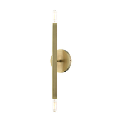 Sconces Double Candle by Livex Lighting ( 107 | 46981-01 Monaco ) 